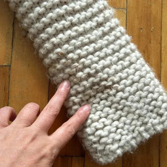 Cocogio  midi ivory wool cardigan made in Italy - Picture 2 of 6